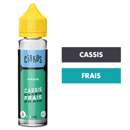 E-liquide Cassis Frais 50 mL - CirKus
