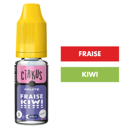 E-liquide Fraise Kiwi 10 mL - CirKus