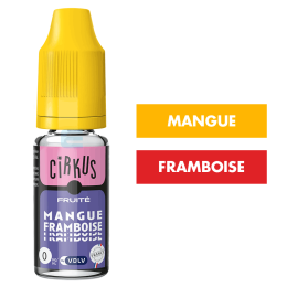 E-liquide Mangue Framboise 10 mL - CirKus