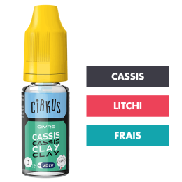 E-liquide Cassis Clay 10 mL - V'ice (VDLV)