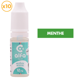 E-liquide Ecobox Menthe (50 VG) 100 mL - Alfaliquid
