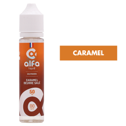 E-liquide Caramel au Beurre Salé (50 VG) 50 mL - Alfaliquid