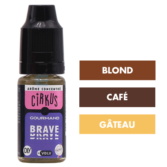 Arôme Brave 10 mL - Cirkus (VDLV) Arôme Brave 10 mL - Cirkus (VDLV)