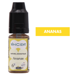 E-liquide Ananas 10 mL - Vincent (VDLV)