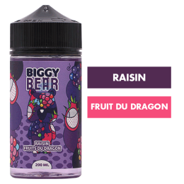 E-liquide Raisin Fruit du Dragon 200 mL - Biggy Bear