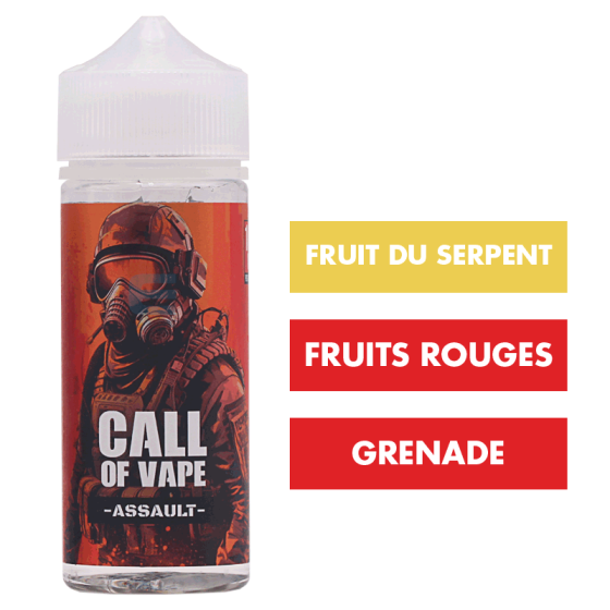 E-liquide Assault 100 mL - Call of Vape E-liquide Assault 100 mL - Call of Vape