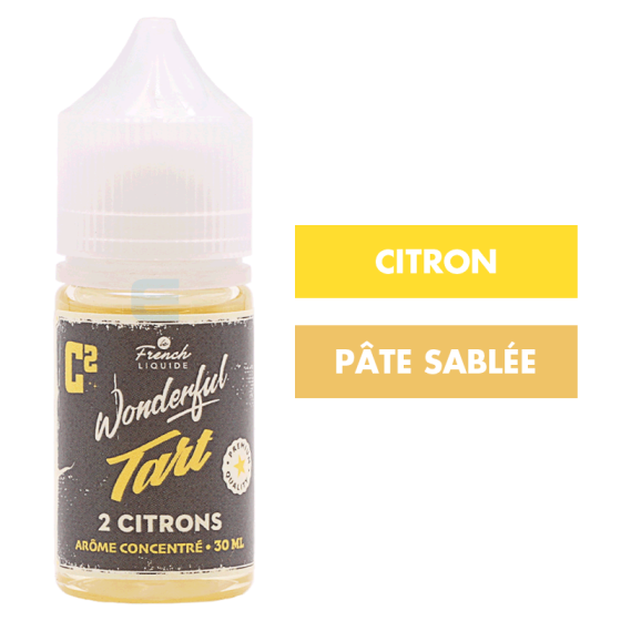 Concentré 2 Citrons 30 mL - Wonderful Tart (Le French Liquide) Concentré 2 Citrons 30 mL - Wonderful Tart (Le French Liquide)