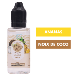 Concentré Ananas Coco 30 mL - Le Petit Verger