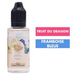 Concentré Fruit du Dragon Jaune Framboise Bleue 30 mL - Le Petit Verger