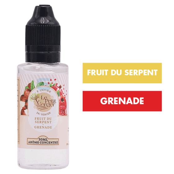 Concentré Fruit du Serpent Grenade 30 mL - Le Petit Verger Concentré Fruit du Serpent Grenade 30 mL - Le Petit Verger