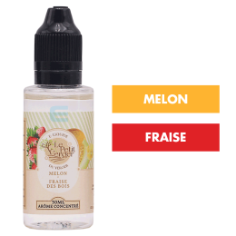 Concentré Melon Fraise des Bois 30 mL - Le Petit Verger