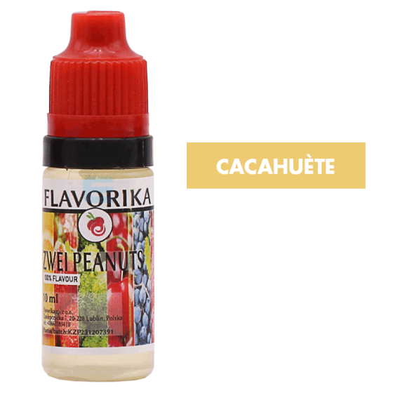 Arôme Cacahuète V2 10 mL - Inawera (Flavorika) Arôme Cacahuète V2 10 mL - Inawera (Flavorika)