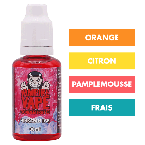 Concentré Pinkman Ice 30 mL - Vampire Vape Concentré Pinkman Ice 30 mL - Vampire Vape
