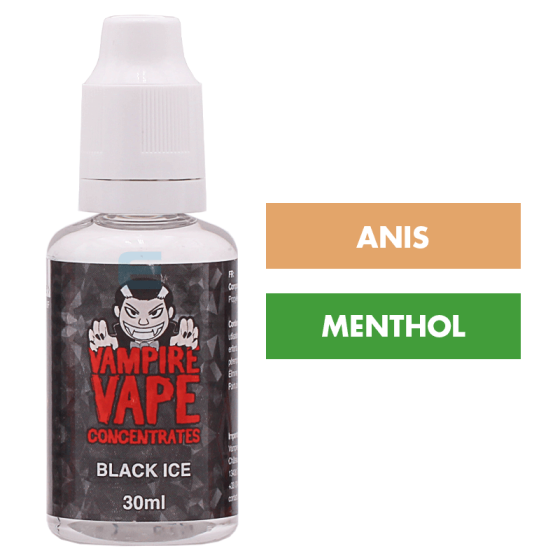 Concentré Black Ice 30 mL - Vampire Vape Concentré Black Ice 30 mL - Vampire Vape