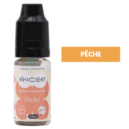 Arôme Pêche 10 mL - Vincent (VDLV)