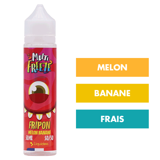 E-liquide Fripon 50 mL - Multi Freeze (Liquideo) E-liquide Fripon 50 mL - Multi Freeze (Liquideo)