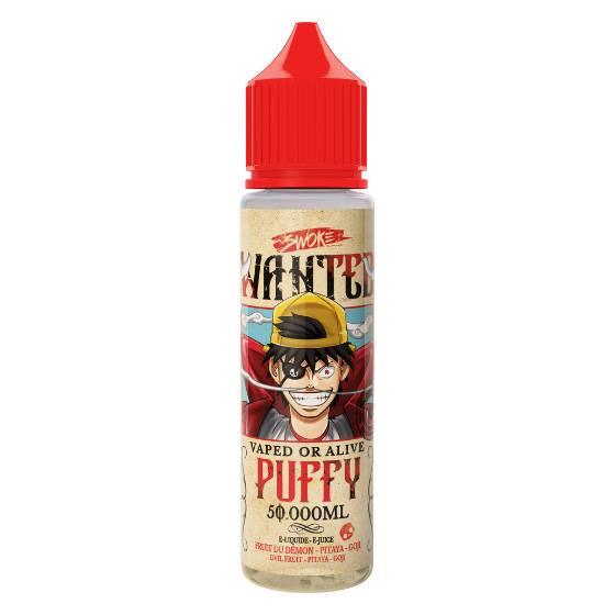 E-liquide Puffy 50 mL - Wanted (Swoke) E-liquide Puffy 50 mL - Wanted (Swoke)