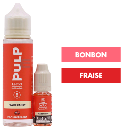 E-liquide Fraise Candy 60 mL - Pulp Le Pod