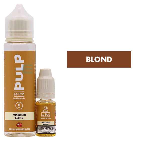 E-liquide Missouri Blend 60 mL - Pulp Le Pod E-liquide Missouri Blend 60 mL - Pulp Le Pod