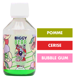 E-liquide Pomme Cerise Bubblegum 200 mL - Biggy Bear
