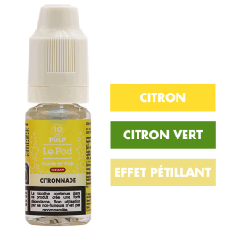 E-liquide Citronnade Fizz 10 mL - Pulp Le Pod