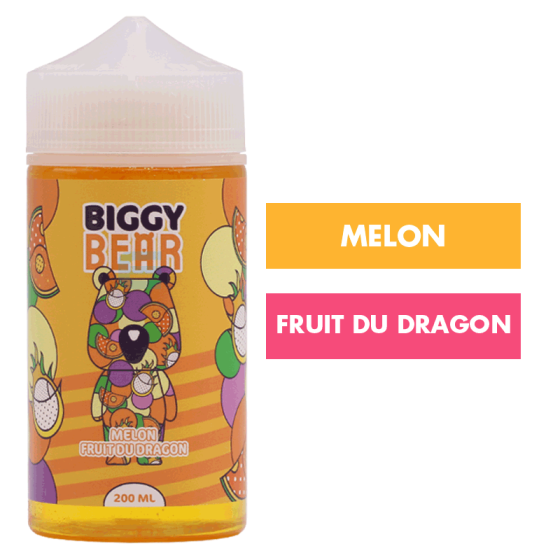 E-liquide Melon Fruit du Dragon 200 mL - Biggy Bear E-liquide Melon Fruit du Dragon 200 mL - Biggy Bear
