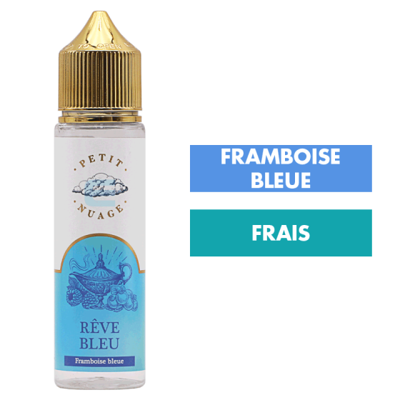 E-liquide Rêve Bleu 50 mL - Petit Nuage