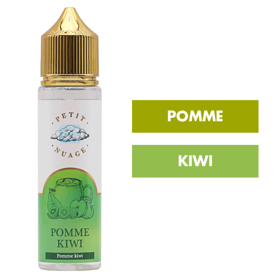 E-liquide Pomme Kiwi 50 mL - Petit Nuage