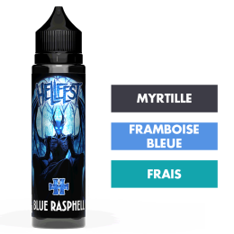 E-liquide Blue Rasphell 50 mL - Hellfest (Cloud Vapor)