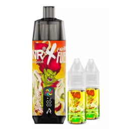 Yellow Ushiro Puff Shisha Plus 28K - Fighter Fuel X JNR