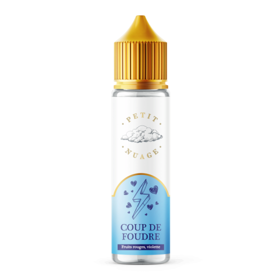 E-liquide Coup de Foudre 50 mL - Petit Nuage