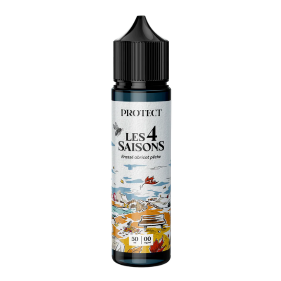 E-liquide Brassé Abricot Pêche 50 mL - Protect