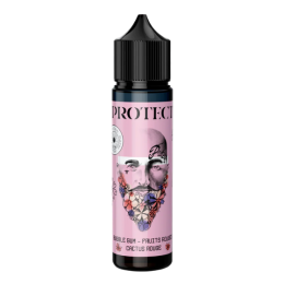 E-liquide Bubble Gum Fruits Rouges Cactus Rouge 50 mL - Protect