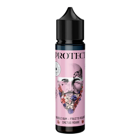 E-liquide Bubble Gum Fruits Rouges Cactus Rouge 50 mL - Protect