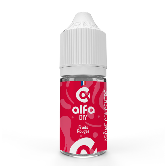 Concentré Fruits Rouges 30 mL - Alfa DIY