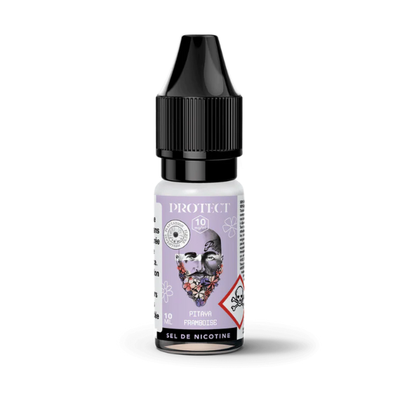 E-liquide Pitaya Framboise sels de nicotine 10 mL - Protect