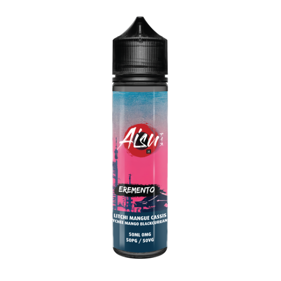 E-liquide Litchi Mangue Cassis 50 mL - Aisu
