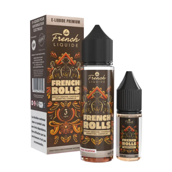 E-liquide French Rolls 50 mL - Le French Liquide