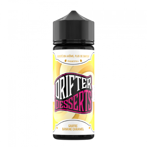 E-liquide Gaufre Banane Caramel 100 mL - Drifter