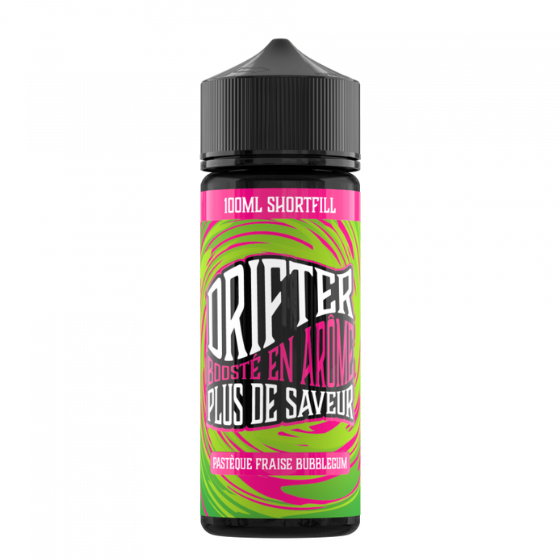 E-liquide Pastèque Fraise Bubblegum 100 mL - Drifter