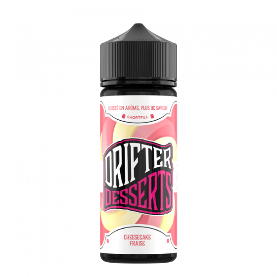 E-liquide Cheesecake Fraise 100 mL - Drifter