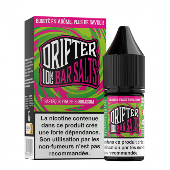 E-liquide Pastèque Fraise Bubblegum 10 mL - Drifter