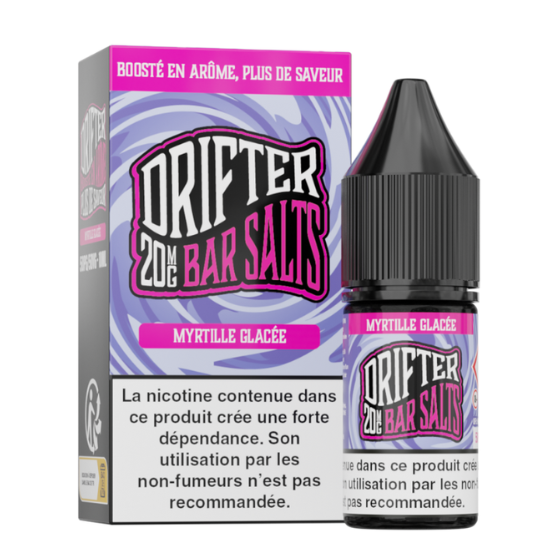 E-liquide Myrtille Glacée 10 mL - Drifter