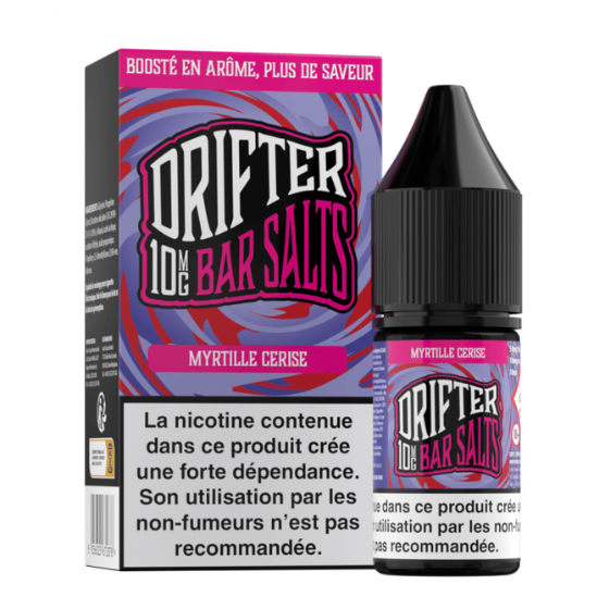 E-liquide Myrtille Cerise 10 mL - Drifter