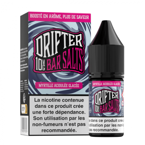 E-liquide Myrtille Acidulée Glacée 10 mL - Drifter