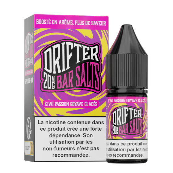 E-liquide Kiwi Passion Goyave Glacés 10 mL - Drifter