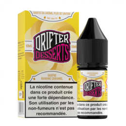 E-liquide Gaufre Banane Caramel 10 mL - Drifter