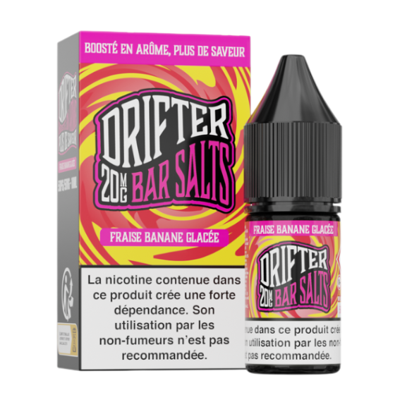 E-liquide Fraise Banane Glacée 10 mL - Drifter