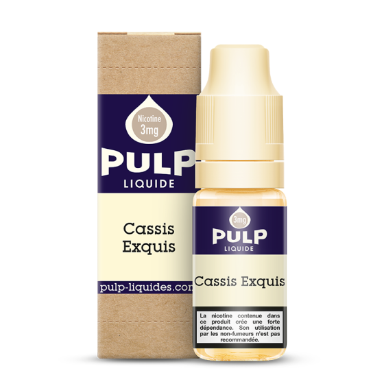E-liquide Cassis Exquis 10 mL - Pulp