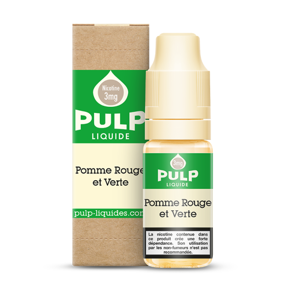 E-liquide Pomme Rouge et Verte 10 mL - Pulp